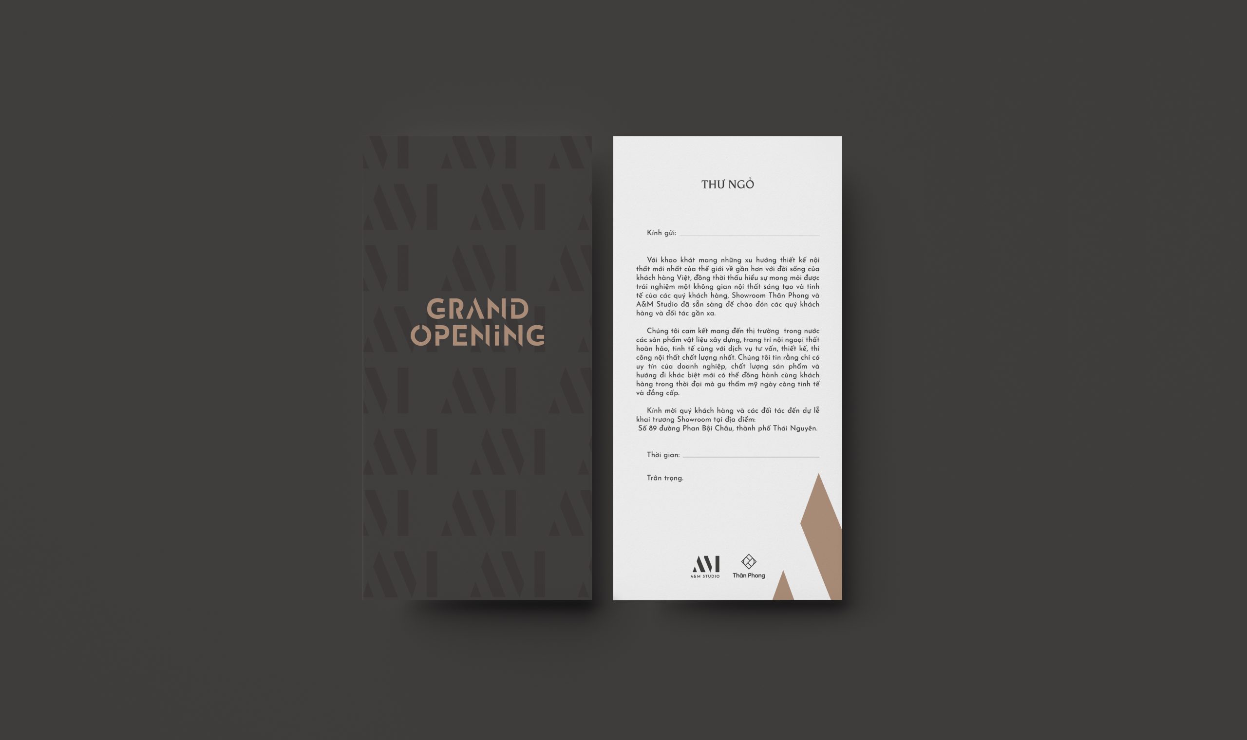 Simple Modern Brochure Mockup by Anthony Boyd Graphics